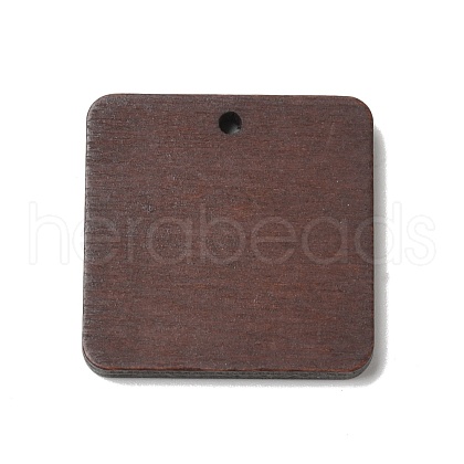 Spray Painted Wood Pendants WOOD-H101-07-1