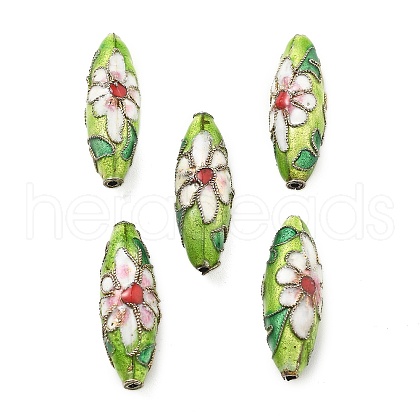 Handmade Cloisonne Beads CLB-Q002-07B-1