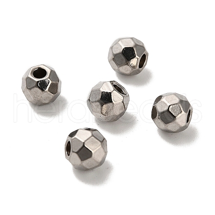 304 Stainless Steel Beads STAS-S167-02D-P-1