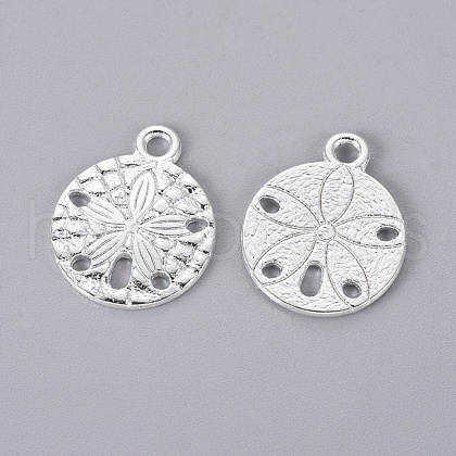 Tibetan Style Alloy Pendants TIBEP-GC017-S-RS-1