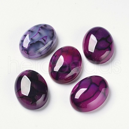 Natural Dragon Veins Cabochons G-F296-03-15X20mm-1