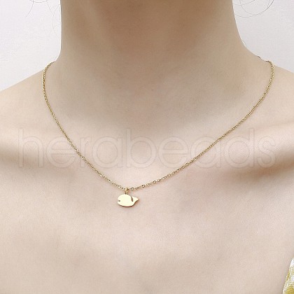 304 Stainless Steel Pendant Necklaces for Women FS-WGD2842-04-1