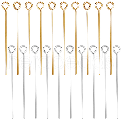 Beebeecraft Brass Eye Pins FIND-BBC0015-91D-1