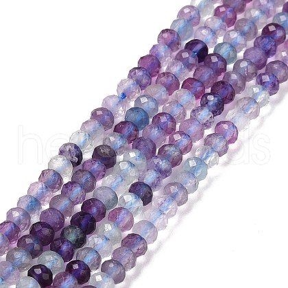Natural Fluorite Beads Strands X-G-E194-09-1