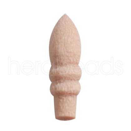 Wood Knob Miniature Ornaments PW-WG77005-04-1