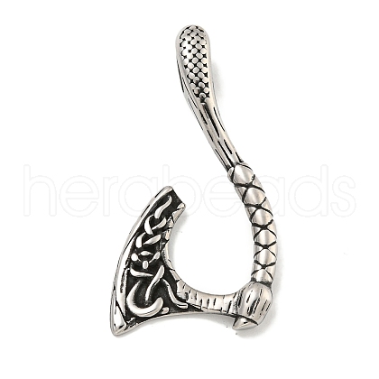 Viking 316 Surgical Stainless Steel Pendants STAS-E212-83AS-1