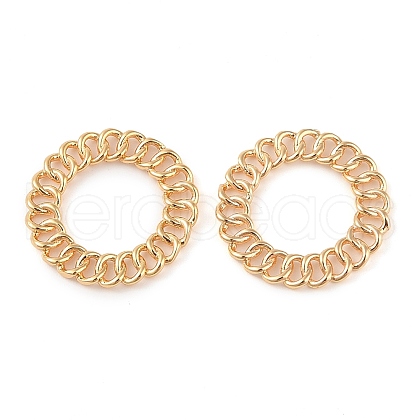 Brass Linking Rings KK-Q816-13G-1