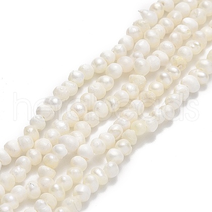 Natural Cultured Freshwater Pearl Beads Strands PEAR-F018-12-1