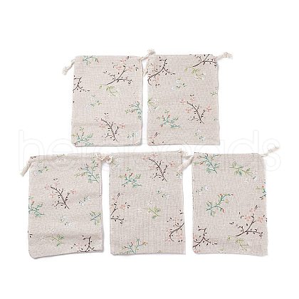 Cotton Packing Pouches Drawstring Bags X-ABAG-S003-07A-1