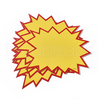Blank Sales Price Label Tags DIY-WH0151-31G-1