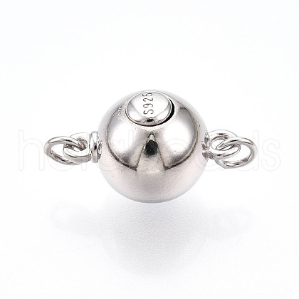 925 Sterling Silver Box Clasps STER-T007-137P-1