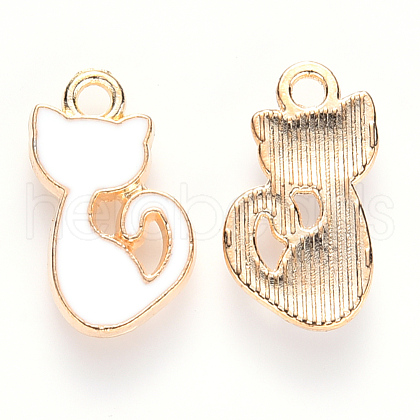 Alloy Enamel Charms X-ENAM-S121-032A-1