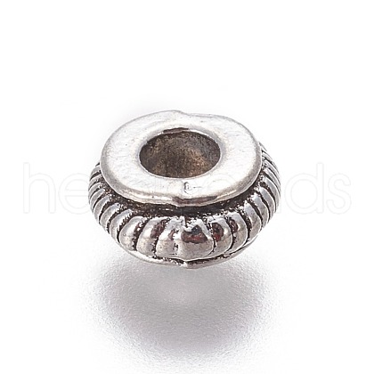 Tibetan Style Alloy Beads TIBEB-ZN577-AS-1