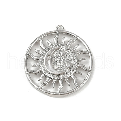 Brass Pendants KK-M322-17P-1