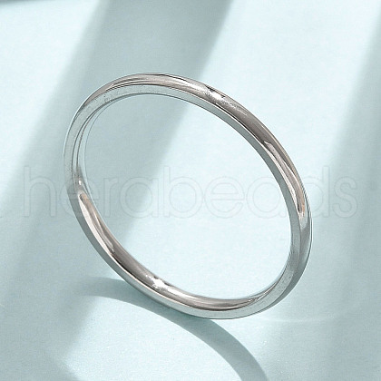 304 Stainless Steel Plain Band Rings STAS-I160-E04-P-1