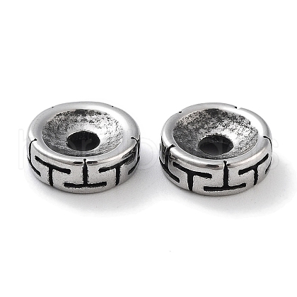 304 Stainless Steel Beads STAS-M057-07AS-1