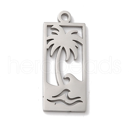 Non-Tarnish 304 Stainless Steel Pendants STAS-U010-15P-1