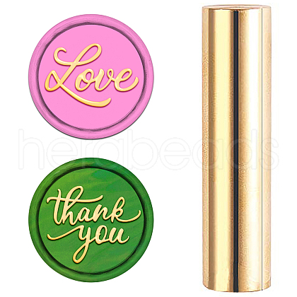 Brass Stamp Head DIY-WH0308-06K-1