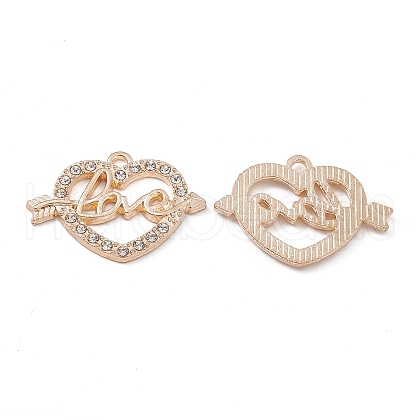 Alloy Crystal Rhinestone Pendants FIND-C019-39KCG-1