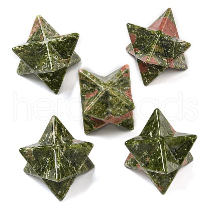 Natural Unakite Beads G-A206-01B-69-1