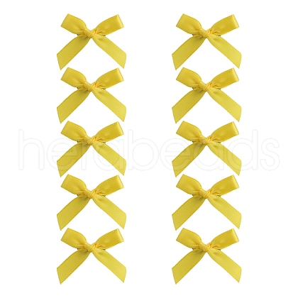 10Pcs Bowknot Cloth Alligator Hair Clips PW-WGD5F1D-11-1