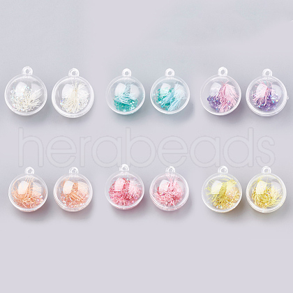 Plastic Ball Pendants MACR-S298-02-M-1