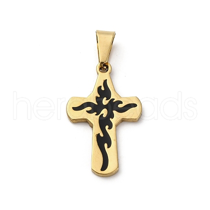 201 Stainless Steel Pendants STAS-C130-01C-G-1