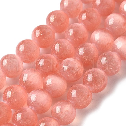 Natural Selenite Beads Strands G-C142-01B-12-1