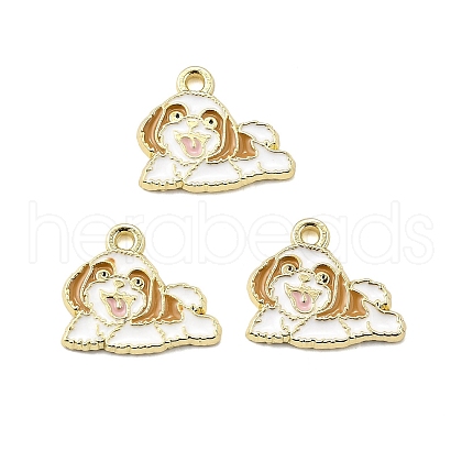 Zinc Alloy Enamel Pendants FIND-Z080-01G-03-1