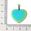 Ion Plating(IP) 304 Stainless Steel Stamping Blank Tag Pendants STAS-I311-04A-RC-3