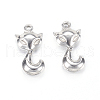 304 Stainless Steel Pendants STAS-N0014-09P-2