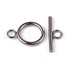 304 Stainless Steel Toggle Clasps STAS-G130-39P-2