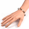 Chips Gemstone Beaded Stretch Bracelets BJEW-JB01825-06-3