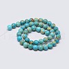 Natural Imperial Jasper Beads Strands G-I122-4mm-10-3