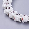 Handmade Lampwork Beads Strands PORC-L033-031B-02-2