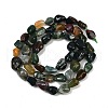 Natural Indian Agate Beads Strands G-Q060-D08-02-3