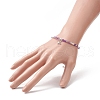 4Pcs 4 Style 304 Stainless Steel Butterfly Charm Bracelets Set BJEW-JB09319-5