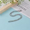 Men's 304 Stainless Steel Figaro Chain Necklace NJEW-JN03263-5