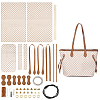 DIY Imitation Leather Sew on Women's Tote Bag Making Kit DIY-WH0399-47B-1