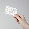 PVC Plastic Waterproof Card Stickers DIY-WH0432-028-5