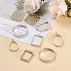 Alloy Open Back Bezel Big Pendants PALLOY-TA0001-26P-5