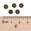 Tibetan Style Alloy Beads Daisy Spacer Beads LF1249Y-01AB-RS-3