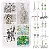 SUNNYCLUE DIY Butterfly & Dragonfly Earring Making Kits DIY-SC0013-11-1