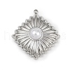 304 Stainless Steel Pendants STAS-B092-14P-1