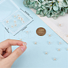 Beebeecraft 30Pcs Silicone Ear Nuts FIND-BBC0002-29G-3