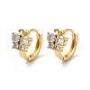 Butterfly Brass Hoop Earrings EJEW-S256-04B-G-4