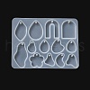 DIY Irregular Shape Pendants Silicone Molds DIY-A038-02A-4