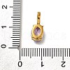 Ion Plating(IP) 304 Stainless Steel Rhinestone Pendants STAS-A104-11G-04-3