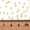 Glow in the Dark Luminous Transparent Glass Seed Beads SEED-YWC0001-01G-4