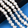 Natural Cultured Freshwater Pearl Beads Strands PEAR-N014-08E-2